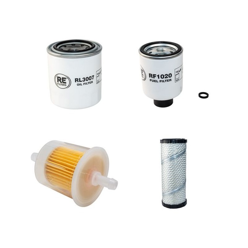 RANSOMES JACOBSEN PARKWAY 3 Filter Service Kit Air Oil Fuel Filters w/Kubota  Eng.