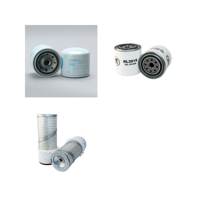 Filter Kit for Ransomes Jacobsen Rider Rotary 48 with Renault Engine 