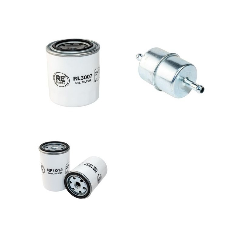 RANSOMES JACOBSEN T 30 Filter Service Kit Air Oil Fuel Filters w/Kubota V1305 Eng.