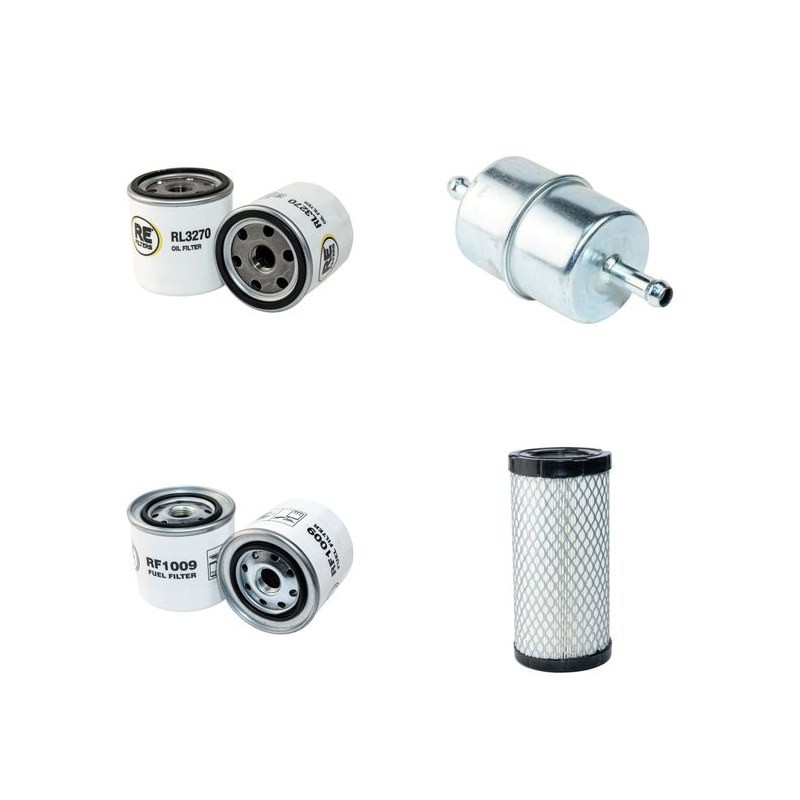 RANSOMES JACOBSEN TURF TRUCKSTER Filter Service Kit Air Oil Fuel Filters w/Perkins 103.1 Eng.     22.3 CH