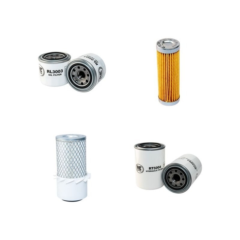 Filter Kit for Ransomes Jacobsen TurfTRAK 4-21D with Kubota D950 Engine 