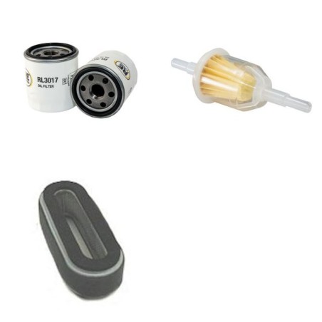 Filter Kit for Ransomes Jacobsen XM3600 with Kawasaki Fb460V Engine 