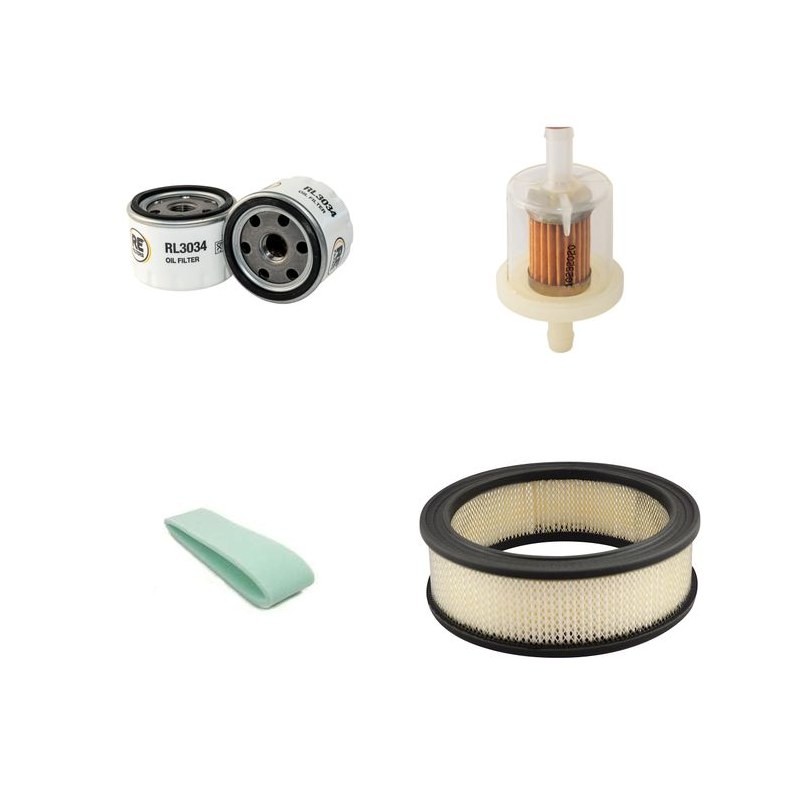 RAPID EURO 4 ALU Filter Service Kit Air Oil Fuel Filters w/Briggs & Stratton  Eng.     12/14/16 CH
