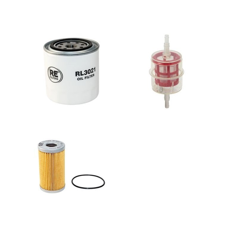 RASANT KOMBI-TRACK 2805 Filter Service Kit Air Oil Fuel Filters w/Kubota F2503 Eng.