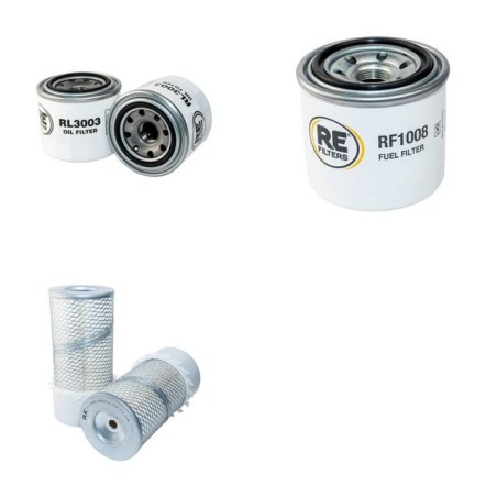 REFORM METRAC 2004 Filter Service Kit Air Oil Fuel Filters w/Kubota  Eng.