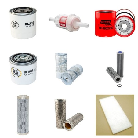 REFORM METRAC H 4 Filter Service Kit w/Kubota V2203 Eng.