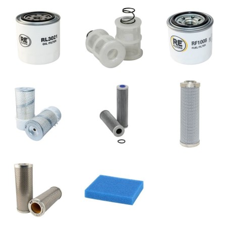 REFORM METRAC H 5 Filter Service Kit w/Kubota V2203 Eng.