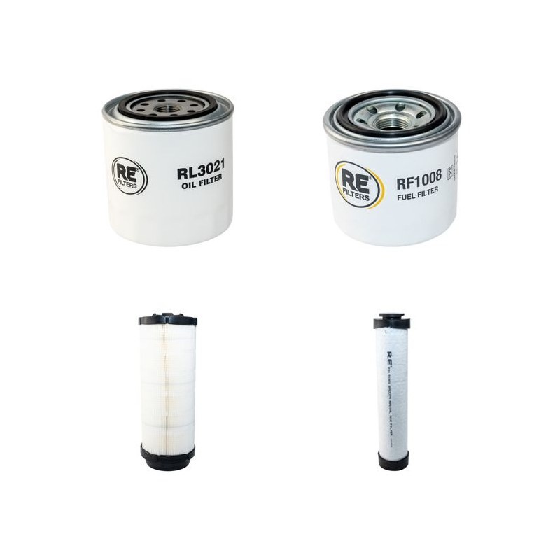 REFORM METRAC H 5 Filter Service Kit Air Oil Fuel Filters w/Kubota V2403-MT Eng.   YR  2009- 59CH/43KW