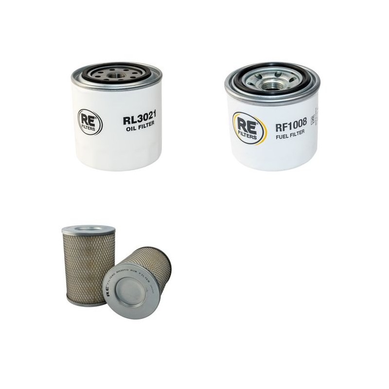REFORM MULI 660 Filter Service Kit Air Oil Fuel Filters w/Kubota F2803 Eng.   YR  1998 42.3KW