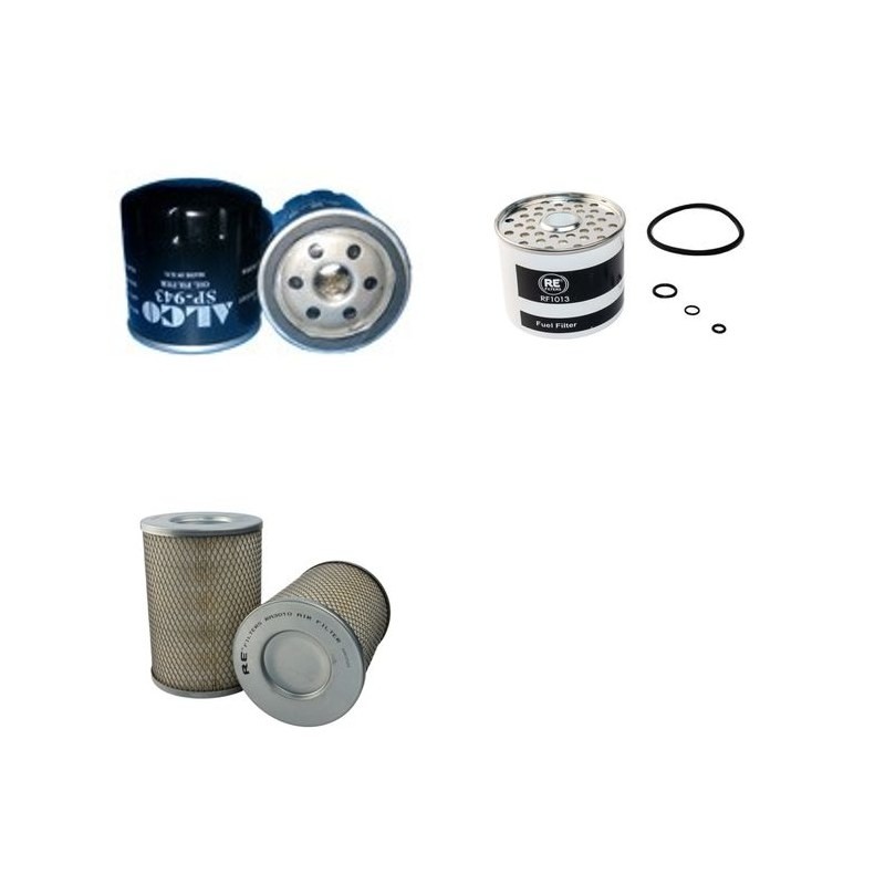 REFORM MULI 770 SL Filter Service Kit Air Oil Fuel Filters w/PEUGEOT XD3 Eng.