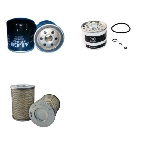 REFORM MULI 770 SL Filter Service Kit Air Oil Fuel Filters w/PEUGEOT XD3 Eng.