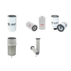 BOBARD 906 TI Filter Service Kit Air Oil Fuel Filters w/Iveco  Eng.