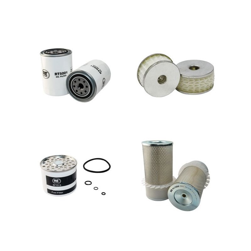 RENAULT LCT 5 50KVA Filter Service Kit w/Perkins 4.236T Eng.