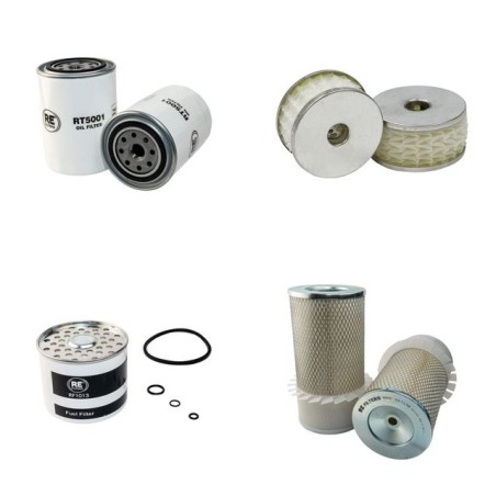 RENAULT LCT 5 50KVA Filter Service Kit w/Perkins 4.236T Eng.