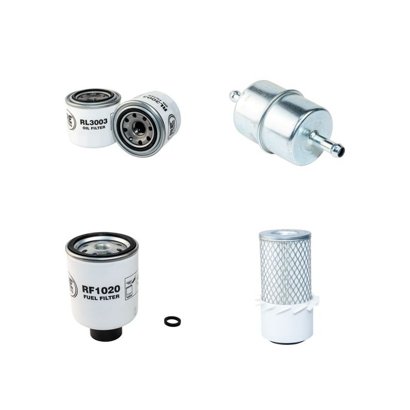 BOBCAT 220 Filter Service Kit Air Oil Fuel Filters w/Kubota D750 Eng. SN  11501-