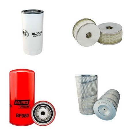 RENAULT LHT 29  165 KVA Filter Service Kit