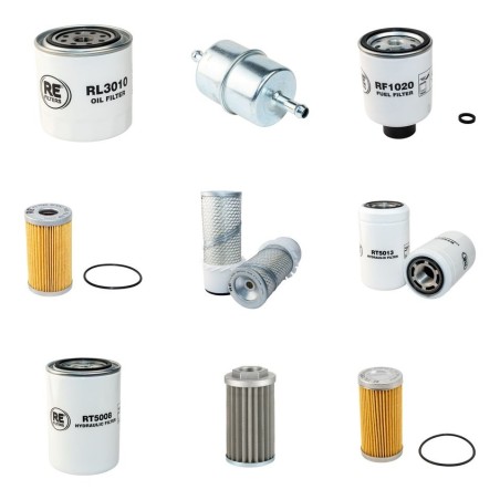 Filter Kit for Bobcat 225 with Kubota D1402B Engine Serial Number 12001-
