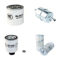 Filter Kit for Bobcat 231 Air Oil Fuel Filters with Kubota V1902 Engine Serial Number 12001-