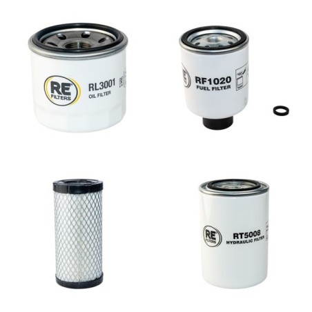 Filter Kit for Bobcat 317 with Kubota D722 Engine 2008-