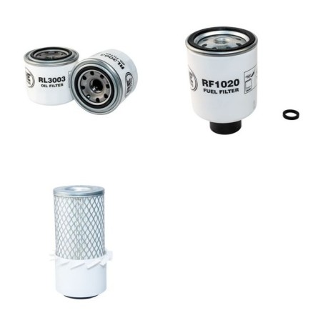 Bobcat 320 Filter Service Kit Air - Oil - Fuel Filters with Kubota D750 Engine