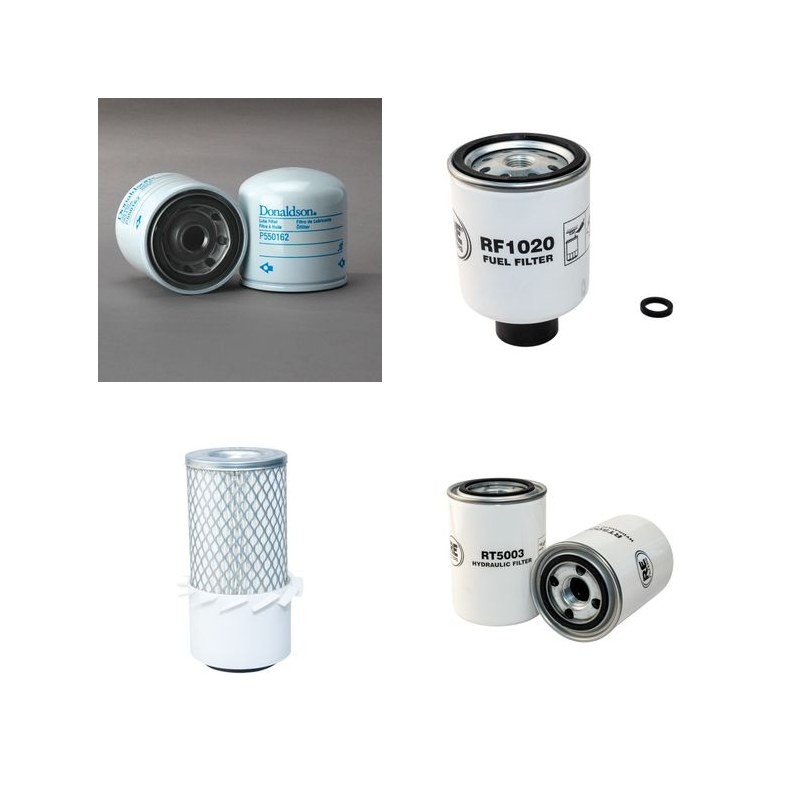 BOBCAT 322 Filter Service Kit w/Kubota D722 Eng. SN  517811001-