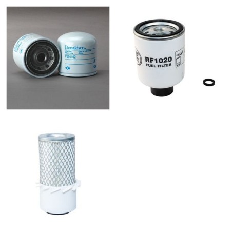 BOBCAT 322 Filter Service Kit Air Oil Fuel Filters w/Kubota D722 Eng. SN  517811001-