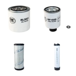 BOBCAT 325 Filter Service Kit Air Oil Fuel Filters w/Kubota