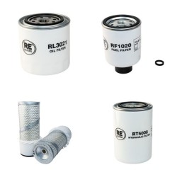 Bobcat 325 Filter Service Kit with Kubota D1402B Engine