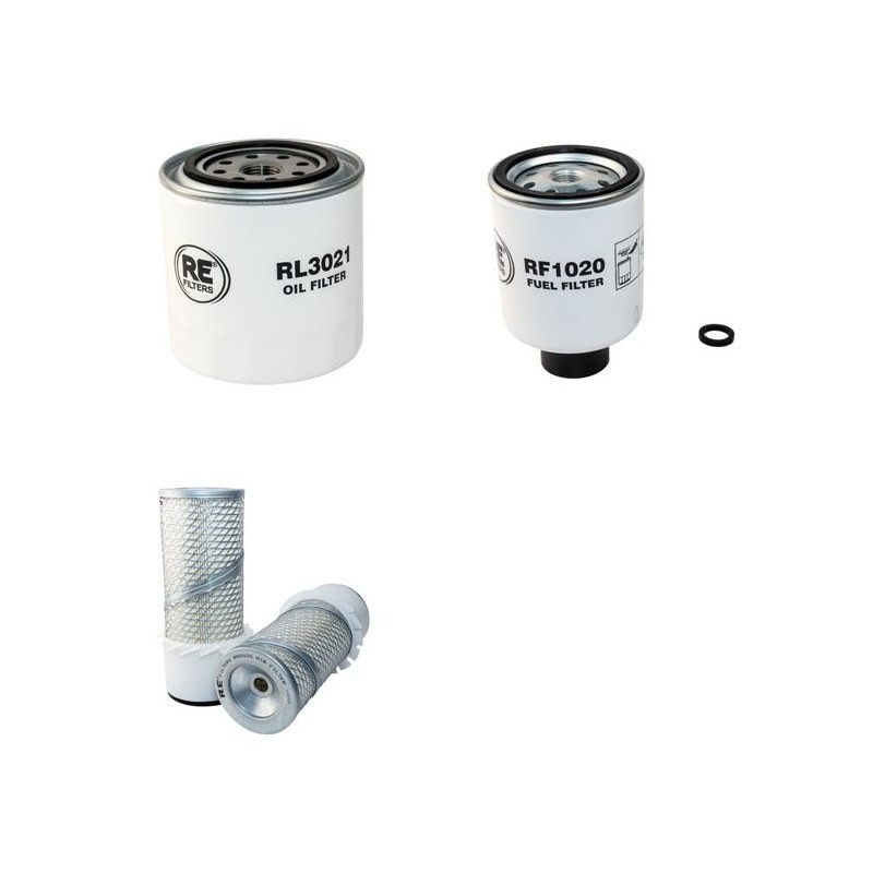 BOBCAT 325 Filter Service Kit Air Oil Fuel Filters w/Kubota D1402B Eng. SN  -511821999