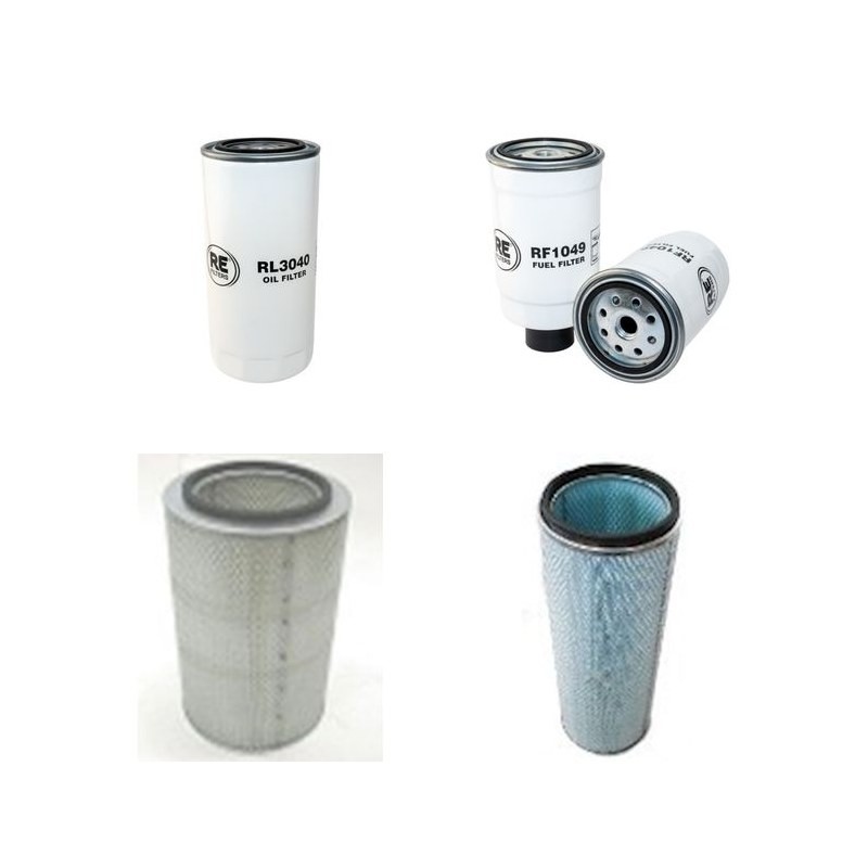 RENAULT AGRI 175-74 TZ Filter Service Kit w/MWM TD226-B6 Eng.