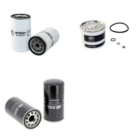RENAULT AGRI 501-4 Filter Service Kit w/Perkins D3.152 Eng.