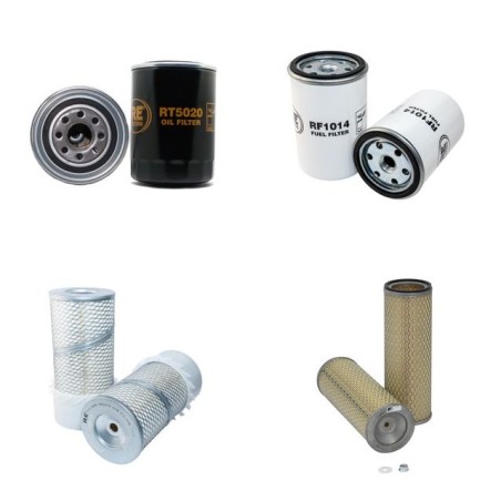 RENAULT AGRI 55-14 LB/V Filter Service Kit Air Oil Fuel Filters w/Deutz  Eng.