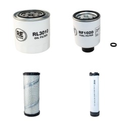 BOBCAT 328 Filter Service Kit Air Oil Fuel Filters w/Kubota