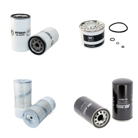 RENAULT AGRI 601-4 Filter Service Kit w/Perkins D4.203 Eng.
