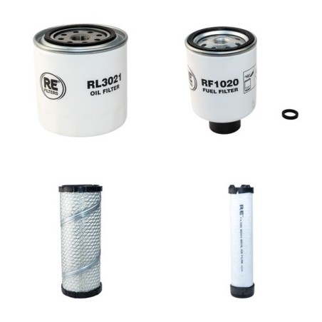 BOBCAT 328 D Filter Service Kit Air Oil Fuel Filters w/Kubota D1703-B Eng. SN  232411001- YR  2001-