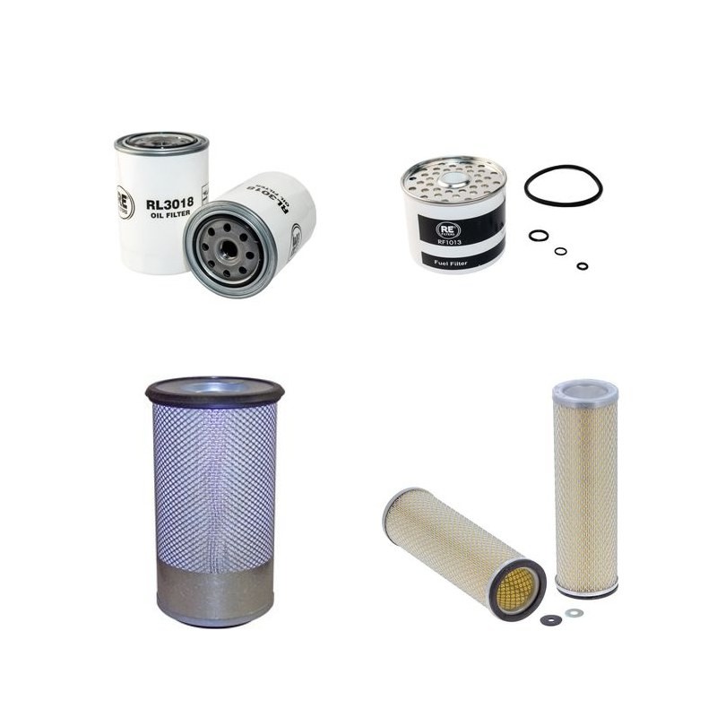 RENAULT AGRI 701-4 F Filter Service Kit w/Perkins 4.236 Eng.