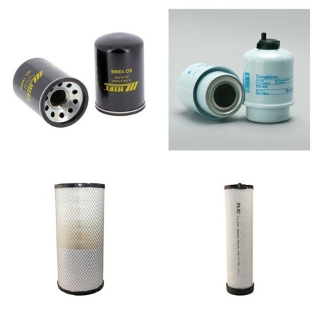 RENAULT AGRI ARES 540 RX-RZ Filter Service Kit Air Oil Fuel Filters w/JOHN DEERE  Eng.   YR  03.01-