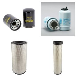 RENAULT AGRI ARES 816 RZ Filter Service Kit Air Oil Fuel Filters w/JOHN DEERE 6068TRT52 Eng.   YR  2002- 150 CH H 4412