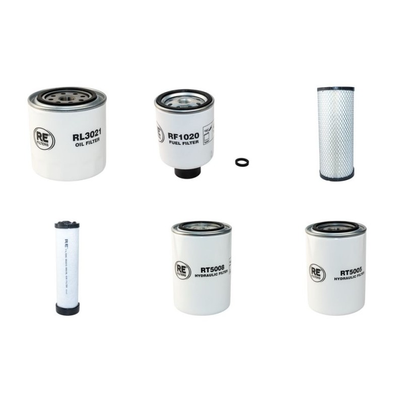 Filter Kit for Bobcat 334D with Kubota Engine Year 2001-