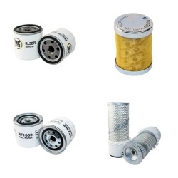 Bobcat 335 Filter Service Kit Air Oil Fuel Filters with