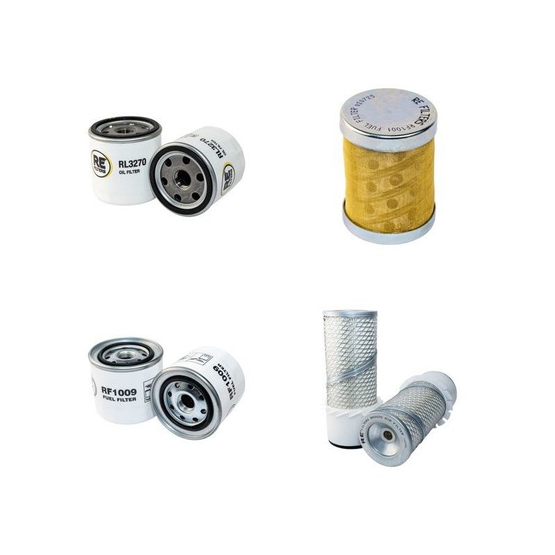 Filter Kit for Bobcat 335 Air Oil Fuel Filters with Perkins 104.22 Engine Serial Number 5116-