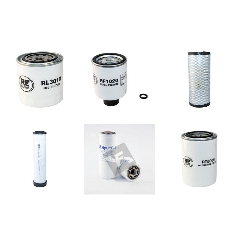 Filter Kit for Bobcat 337D with Kubota Engine