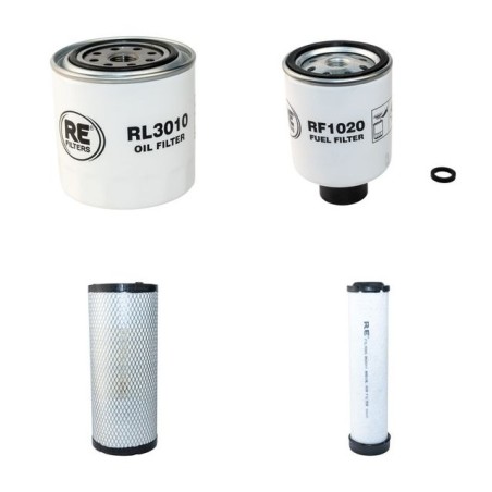 BOBCAT 337 D Filter Service Kit w/Kubota Eng. Air, Oil, Fuel Filters
