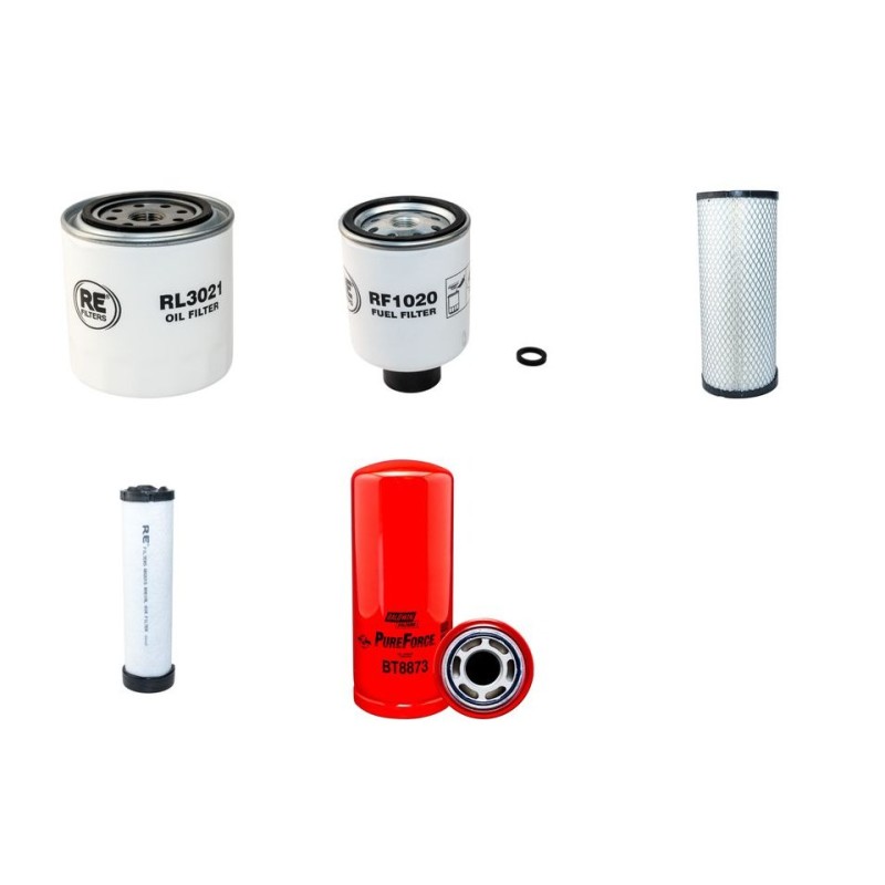 BOBCAT 341 Filter Service Kit w/Kubota V2203E Eng.