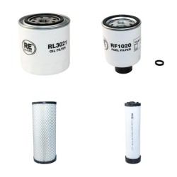BOBCAT 341 Filter Service Kit Air Oil Fuel Filters w/Kubota V2203E Eng.