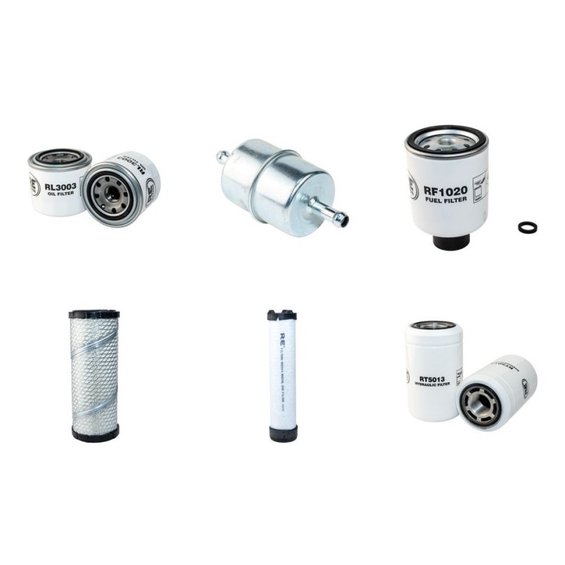 Filter Kit for Bobcat 428EG with Kubota V1505Et17 Engine 2010-