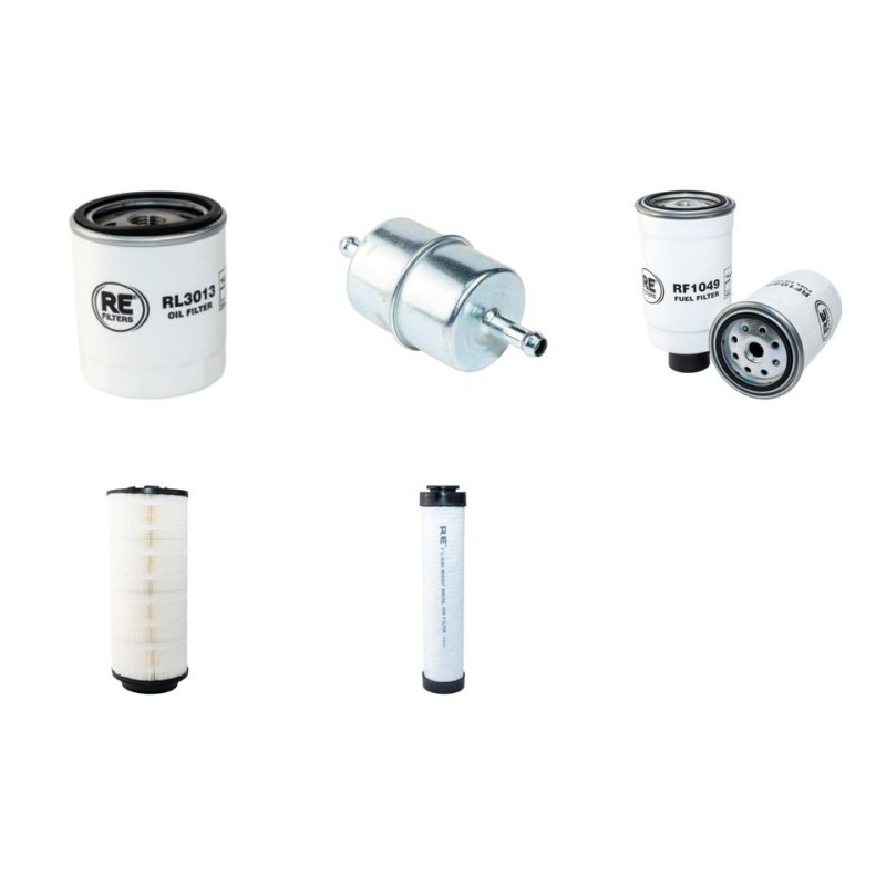 Filter Kit for Bobcat 442B Air Oil Fuel Filters with Deutz BF4M2011 Engine