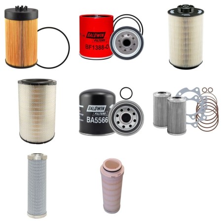 RENAULT VI BOM 320 DXI Filter Service Kit w/DXI 320  Eng.   YR  2008- 320 CH