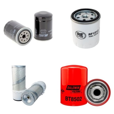 Filter Kit for Bobcat 533B with Isuzu 2Aa1D Engine