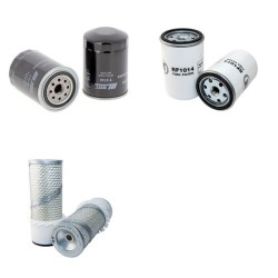 Filter Kit for Bobcat 543B Air Oil Fuel Filters with Isuzu Engine Serial Number -11999